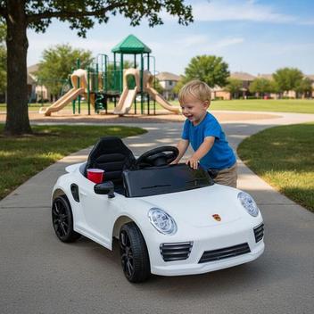 Carro Eletrico Infantil Veículo com Luz Música Bateria 12v e Controle Remoto – Brinq Kids – Carro Elétrico Infantil –