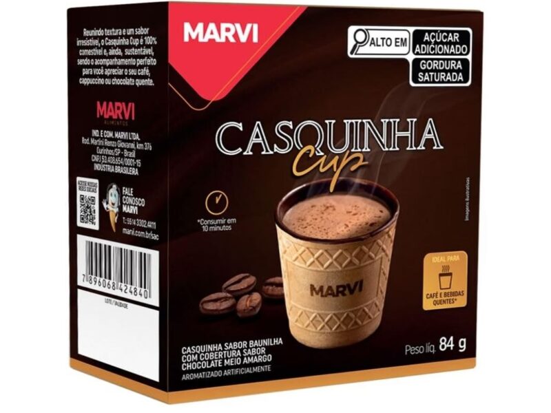 Casquinha Cup Marvi Café 50ml Display 84g