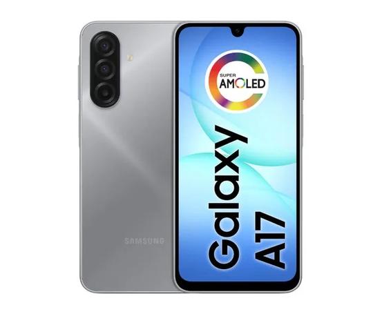 Celular Samsung Galaxy A17 Com Ia, 128gb, 4gb Ram, Câm De 50mp, Tela De 6.7 , Nfc, Ip54 – Cinza