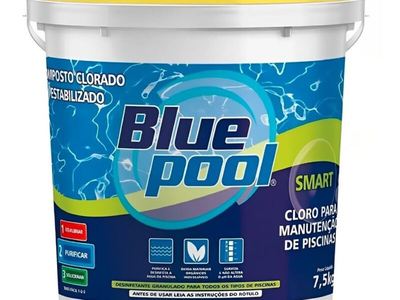 Cloro P/ Piscina Granulado BluePool Smart Multilação 7,5kg