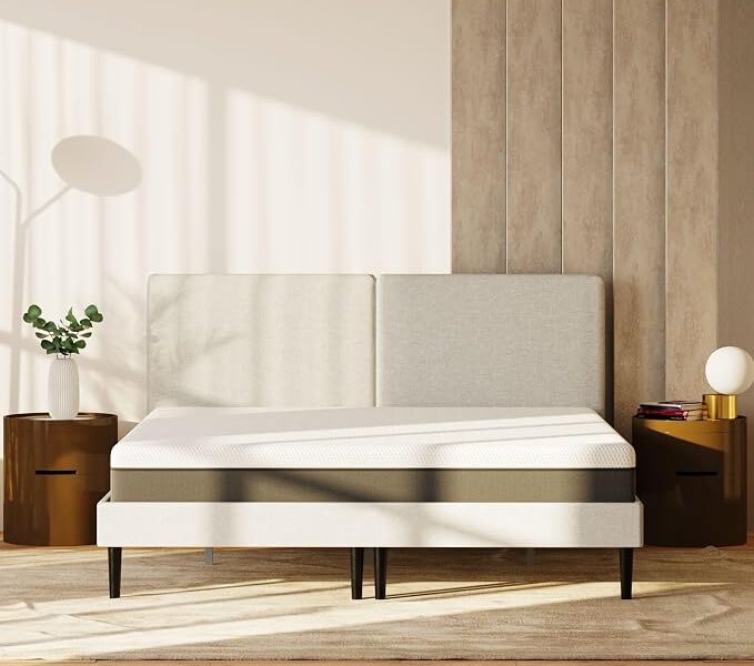 Colchão Solteiro Emma Original 25 cm – 88×188 cm, Espuma Viscoelástica 3 Camadas, Conforto Superior, Suporte para Coluna, Alta Respirabilidade, Capa Lavável, 10 Anos de Garantia, 100 Noites de Teste