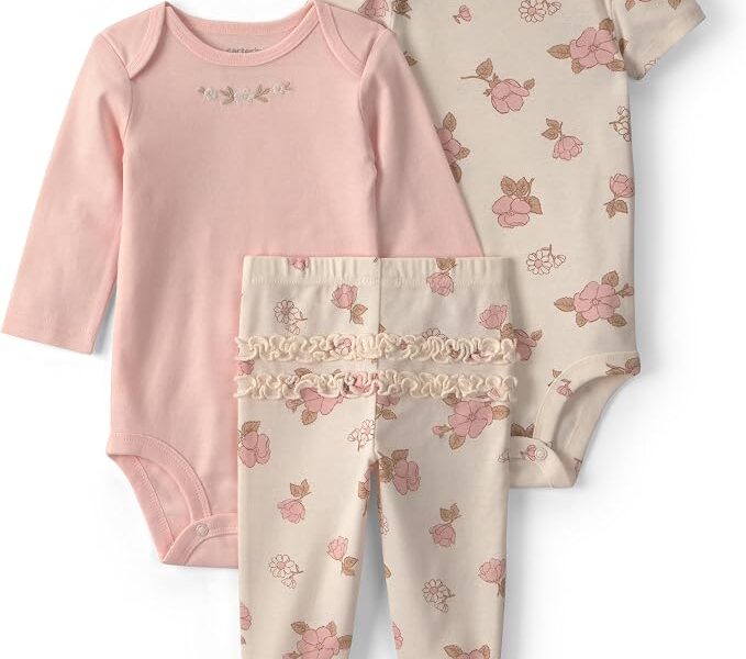 Conjunto de calça de 3 peças 3-piece Pant Set Carter’sMeninas