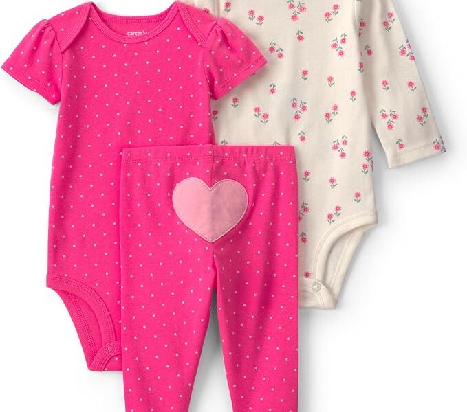 Conjunto de calça de 3 peças 3-piece Pant Set Carter’sMeninas