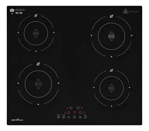 Cooktop De Indução Britânia 6000w Bcte40a