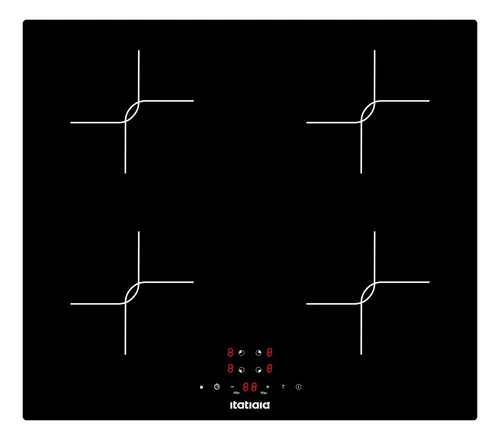 Cooktop de Indução Itatiaia Master 4Q 220V – Preto na Meli por R$ 809,00