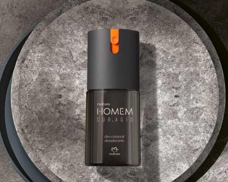 Desodorante Corporal Natura Homem Cor.agio