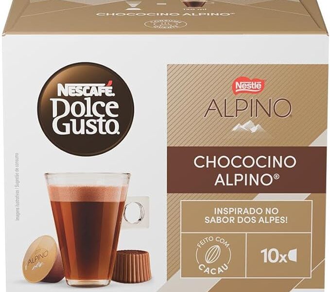 Dolce Gusto Nescafé Café Em Cápsula Dolcegusto Alpino Tradicional 10 Unidades 178G