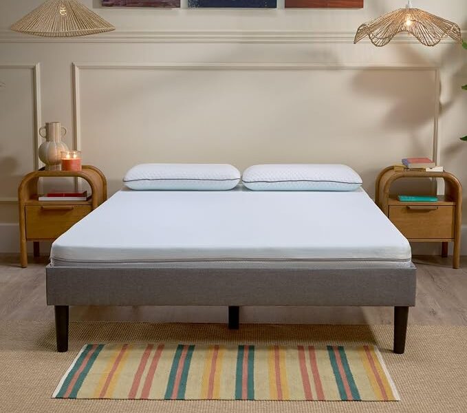 Emma Colchão Queen Duo Comfort – 158x198x18 cm, Conforto de Dupla Face, Suporte ideal para o corpo, Alta Durabilidade, Capa Lavável, 100 Noites de Teste, 10 anos de garantia