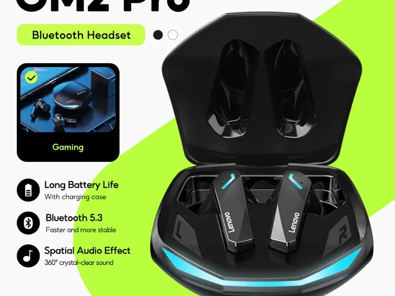 Fone de Ouvido Bluetooth Lenovo GM2 PRO para Jogos 5.3, Headset Esportivo com Modo Duplo, Chamada HD, Cancelamento de Ruído, Fones de Ouvido com Microfone para Música – AliExpress 44