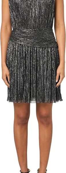 Formal Danielle Shiny Mod Ruffle Mini Dress BOSSFeminino