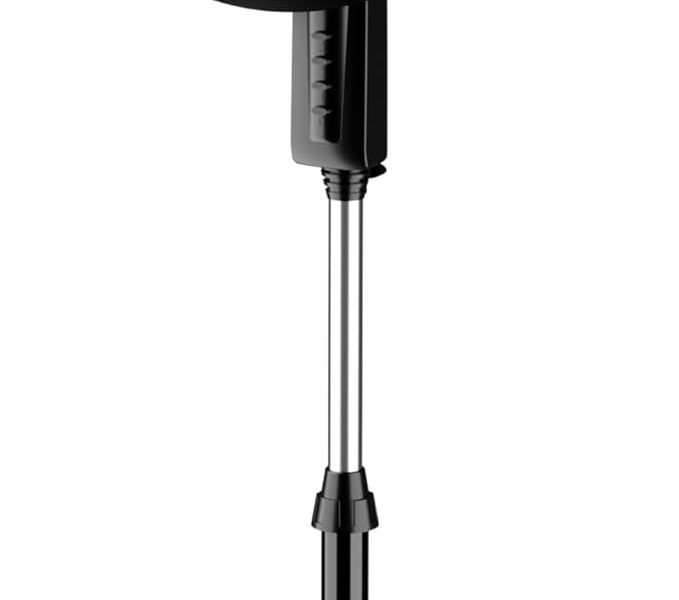 HEPTA WORLD Ventilador de Coluna, Resfriamento, Silencioso, Design Slim para Casa Escritório (PRETO, 220V, 101)