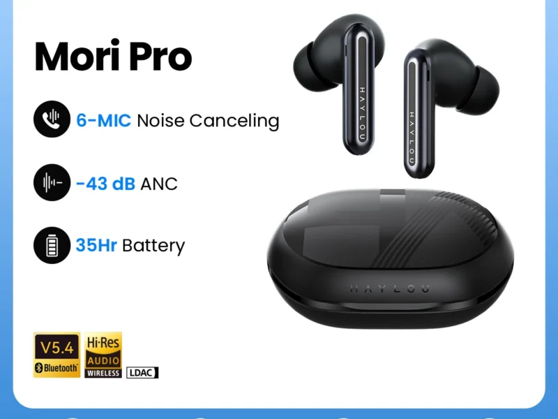 Haylou mori pro bluetooth 5.4 fones de ouvido sem fio 43db adaptável híbrido anc hi-res ldac 6 microfone 28h vida útil da bateria – AliExpress 44