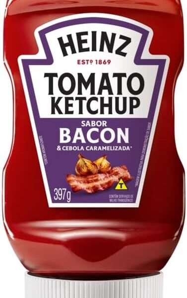 Heinz Ketchup Bacon & Cebola Caramelizada 397g