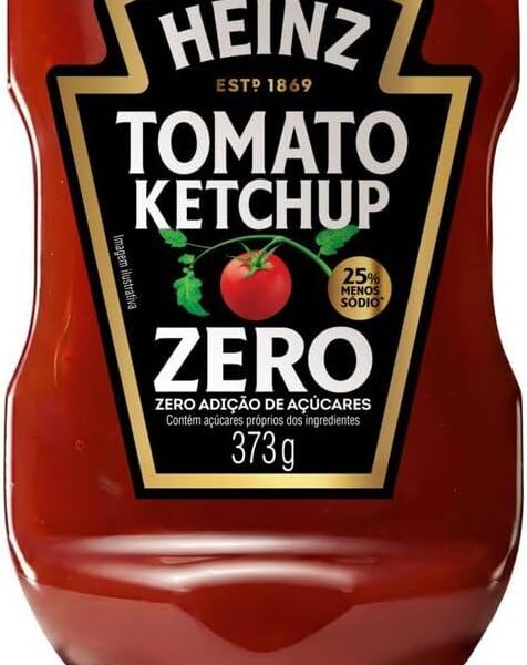 Heinz Ketchup Zero Açúcar 373g