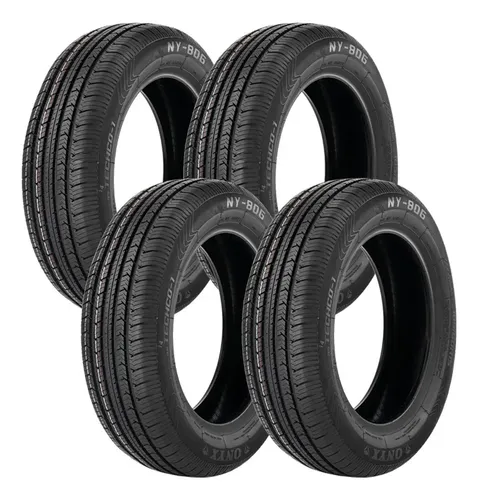 Jogo 4 Pneus Onyx Aro 15 Ny-806 185/60r15 84h
