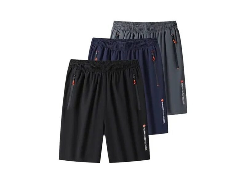 Kit 3 Bermudas Dry Fit De Alto Padrão Para Academia