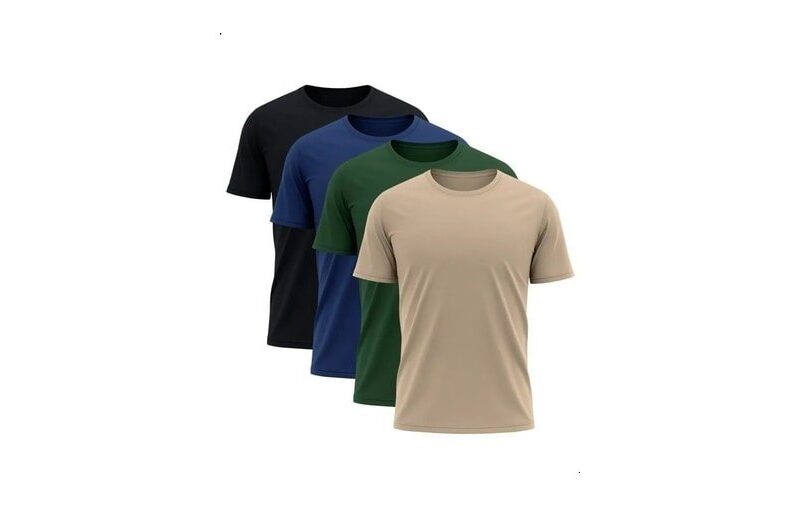 Kit 4 Camisetas Básicas Dry Tech