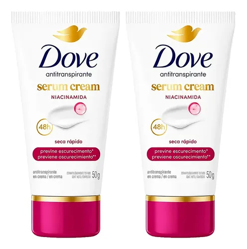 Kit Dove Creme Sérum Previne Escurecimento 50g 2 Un