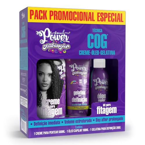 Kit Fitagem Texturizações Soul Power – Finalização COG, Definição e Volume Estruturado
