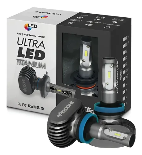 Kit Ultra Led Titanium Shocklight 10000lumens No Par 12/24v