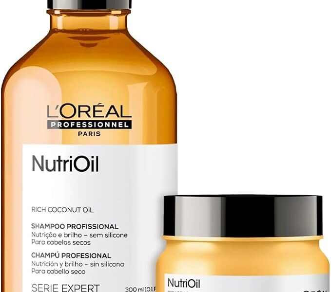 Kit de Nutrição Express Loreal Professionnel NutriOil Pequeno