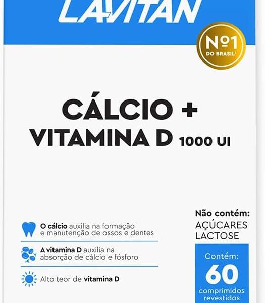 LAVITAN CALCIO + D1000UI COMP REV FRX60, Azul, Pequeno