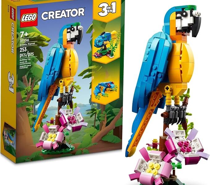 LEGO Creator Papagaio Exótico 31136 (253 Peças) na Link por R$ 169,86