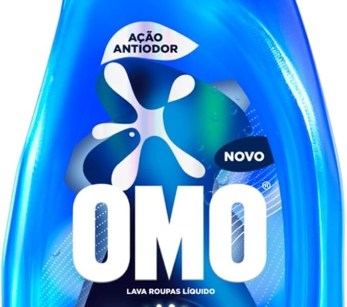 Lava-Roupas Líquido Omo Ciclo Rápido Ação Antiodor Frasco 1,4l