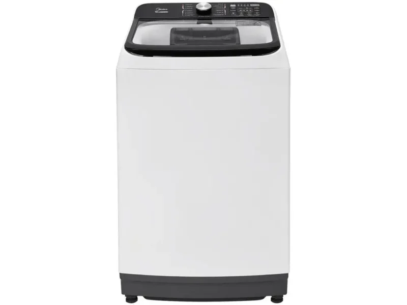 Lavadora de Roupas Midea 13kg Cesto Inox 13 Programas de Lavagem Branca Wave Agitator – 220V – AliExpress 6