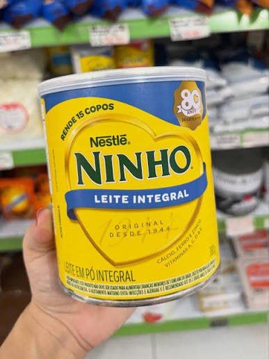 Leite em Pó Integral Ninho 380g