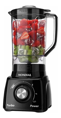 Liquidificador Turbo Power Mondial 550W – L-99 FB