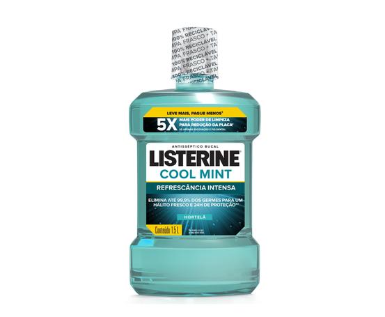 Listerine Enxaguante Bucal Cool Mint, 1,5L