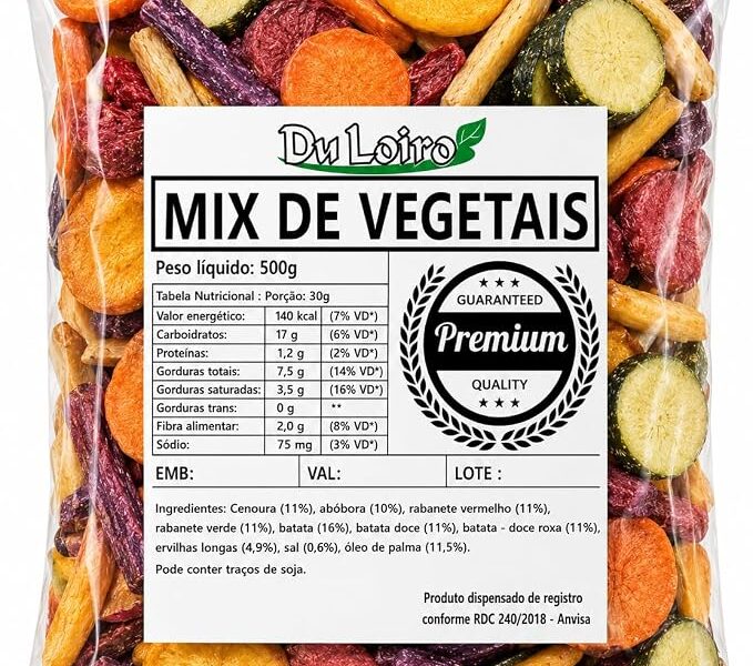 Mix de Vegetais (500grs) Importado