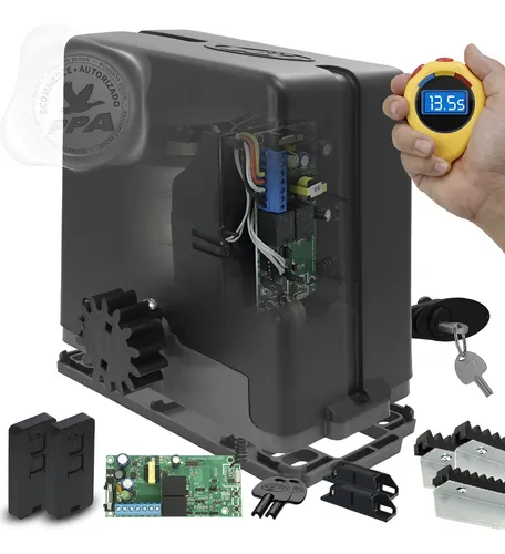 Motor Ppa Dz Stark Home 3m Crem 2 Controles Base Flex 400kg