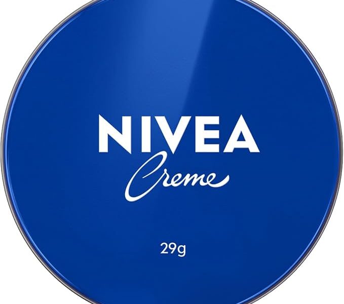 NIVEA Creme Hidratante Lata 29g, Hidratação Profunda 24h, Corporal, Uso Diário, Multibenefícios, Todas as Peles