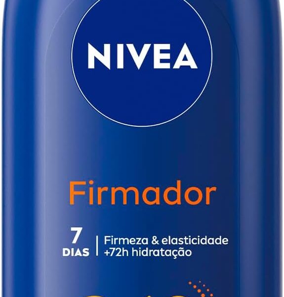 NIVEA Loção Hidratante Firmador Q10 + Vitamina C 400ml, Hidratação Intensa 48h, Pele Firme e Elasticidade, Corporal, Pele Seca e Extrasseca