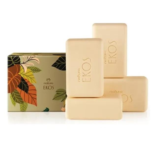 Natura Ekos Breu E Priprioca Sabonete Em Barra 4un X 100g
