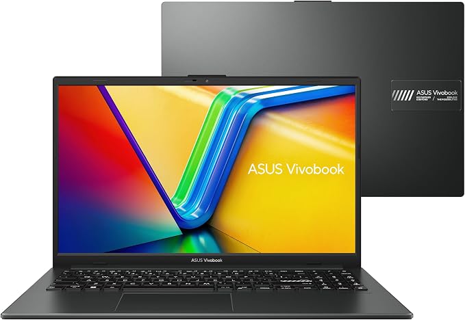 Notebook ASUS VivoBook Go 15, AMD RYZEN 5 7520U, 8GB, 256GB SSD, KeepOS, Tela 15,6″ FHD, Mixed Black – E1504FA-NJ731