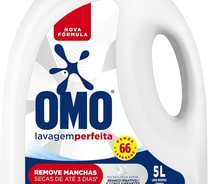 OMO Lavagem Perfeita – Sabão Líquido 5L