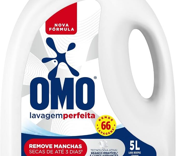 OMO Lavagem Perfeita – Sabão Líquido 5L