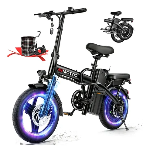 Oimotoo S6 Bicicleta Elétrica Dobrável 450w-35km-40km/h