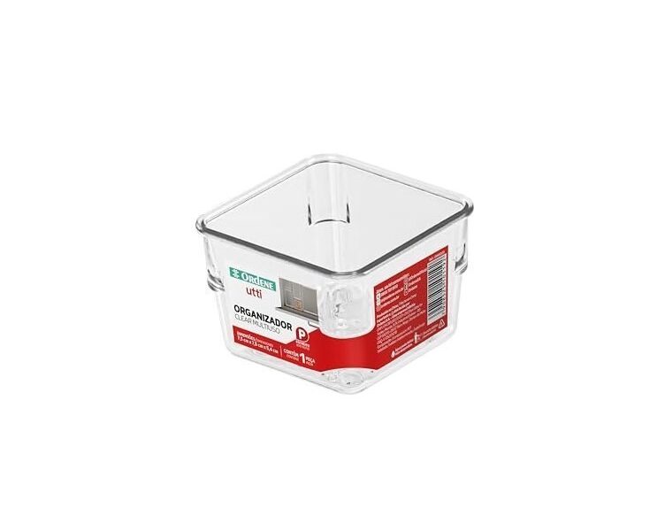 Ordene – Organizador Multiuso Clear Tamanho Pequeno de 7,5cm, Linha Utti
