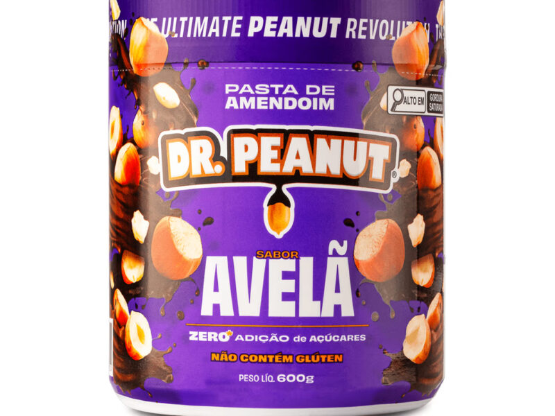 Pasta de Amendoim com Whey Protein 600g Dr Peanut