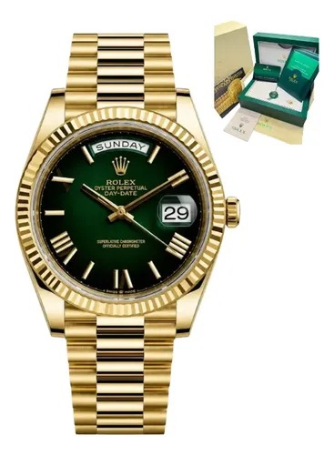 Relógio Rolex Day-date Automático Vidro Safira