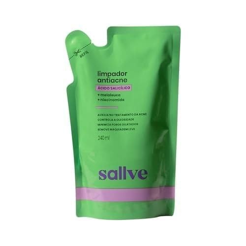 Sallve Refil Limpador Facial Antiacne 240ml