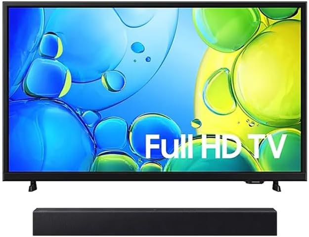 Samsung Combo Smart TV 43″ Full HD F6000F 2025 + Soundbar HW-B400F/ZD