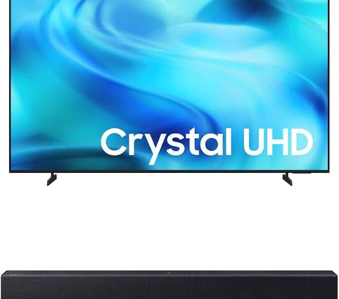 Samsung Combo Smart TV 70″ Crystal UHD 4K 2026 + Soundbar Samsung HW-B400F