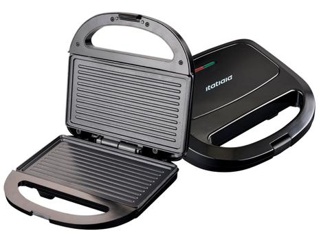 Sanduicheira Grill Itatiaia Essencial 750W Preto SDESS2003 – Sanduicheira / Sanduicheira Grill –