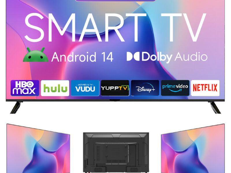 Smart TV 24/32 polegadas LED HD Wi-Fi TV 60Hz 32wdsnbx 100/240v Android 14