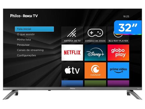 Smart TV 32″ Philco P32CRB Roku TV – Tv Led –